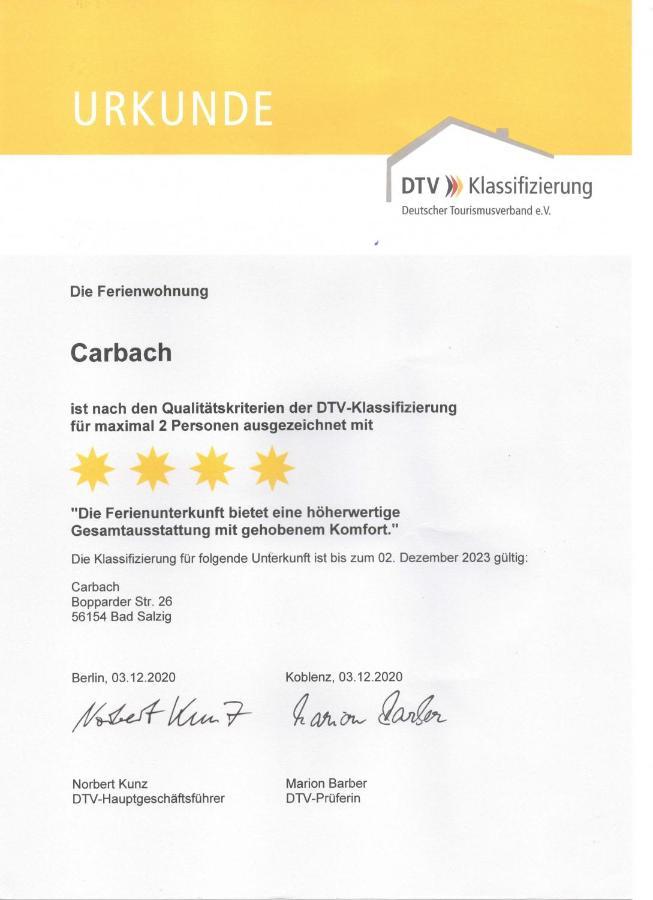 4-Sterne Ferienwohnung Carbach -Perfekt Fuer Radfahrer- Boppard Exteriör bild
